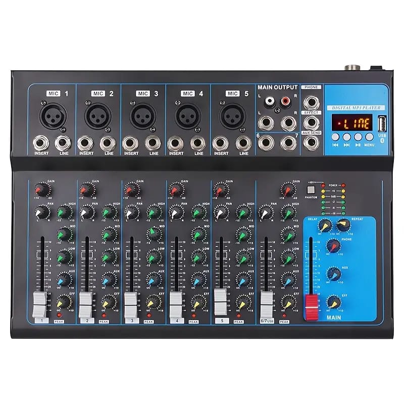 מיקסר אודיו F7-USB