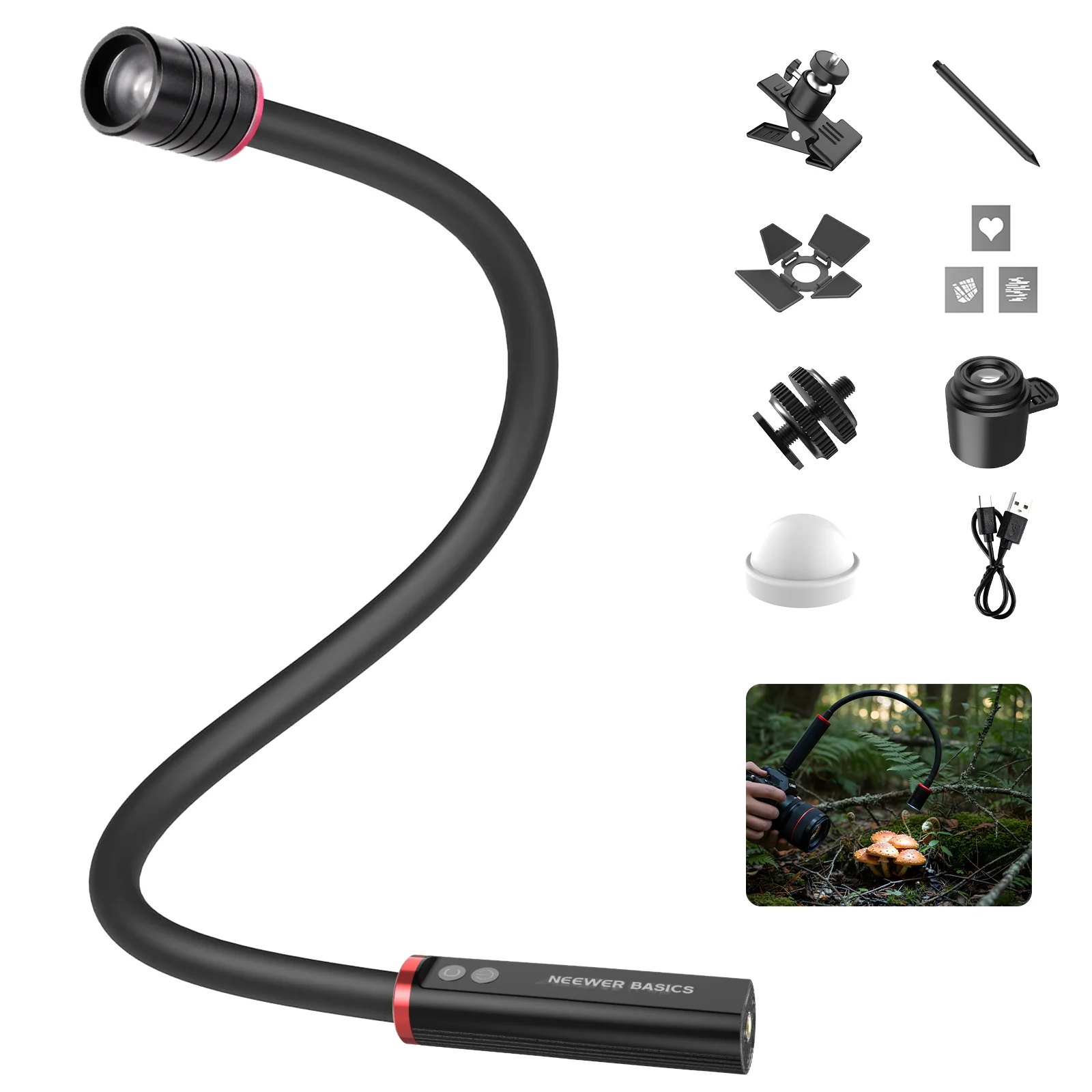 NEEWER BASICS ML01 Macro Photography LED Light
