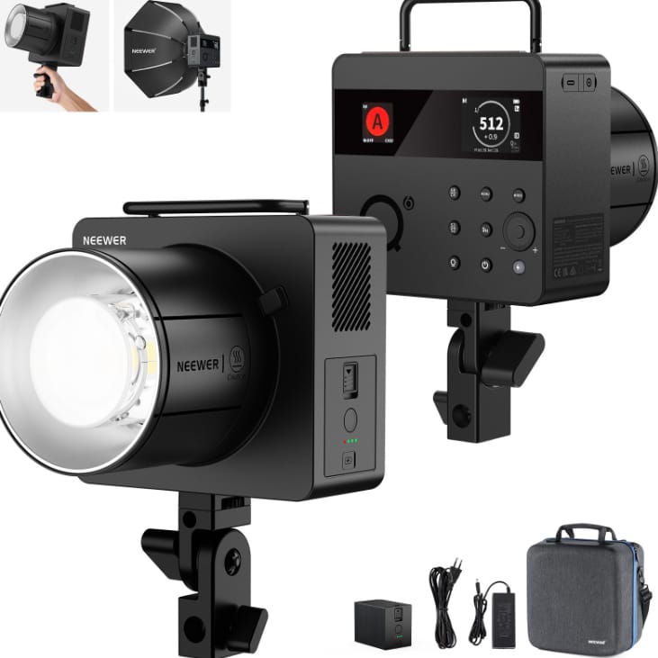 NEEWER Q6 600Ws 2.4G TTL HSS Outdoor Studio Flash