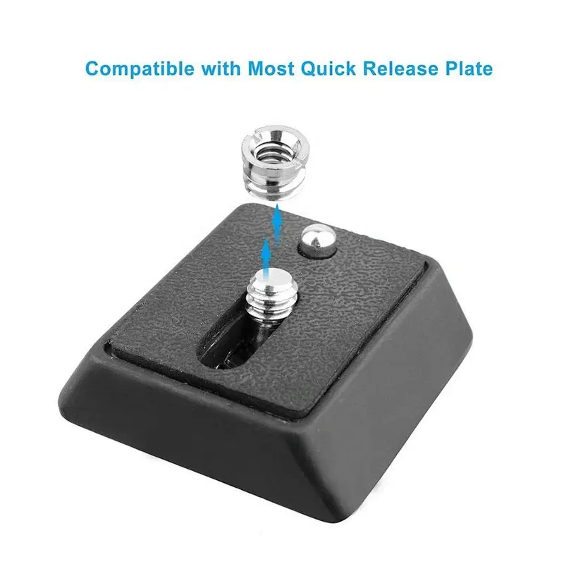 מתאם מאלומיניום שעבר אנודייז מלא, מ-1/4 אינץ' ל-3/8 אינץ'