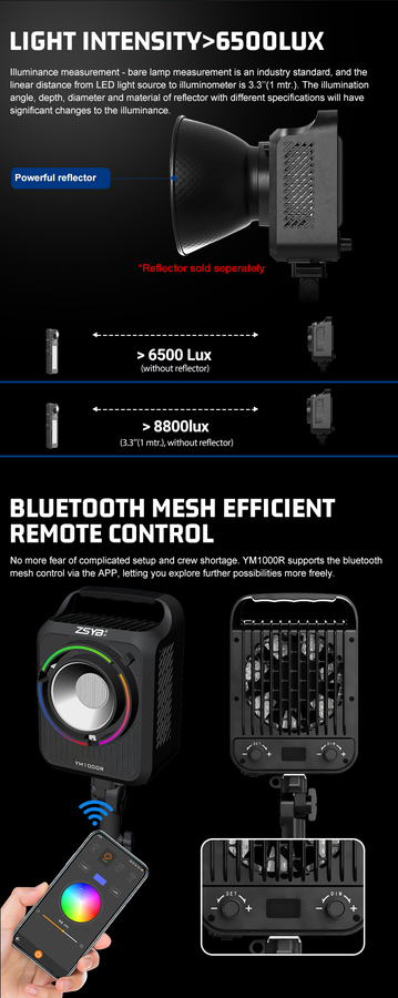 תאורת LED מדגם YM1000R