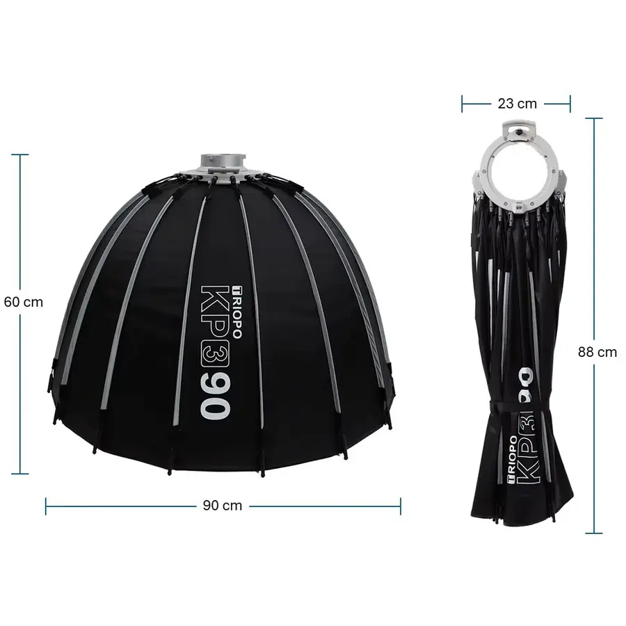Triopo KP3-90 Quick-Mount Parabolic Softbox