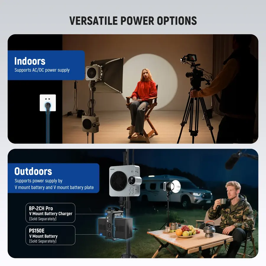 NEEWER HS200B 280W Portable Bi-Color LED Video Light