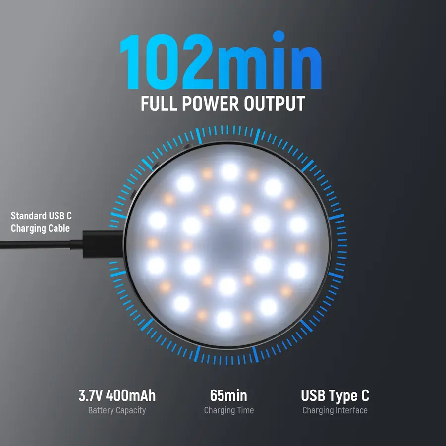 NEEWER ENTRY LEVEL VERSION NL32R Magnetic Selfie Light