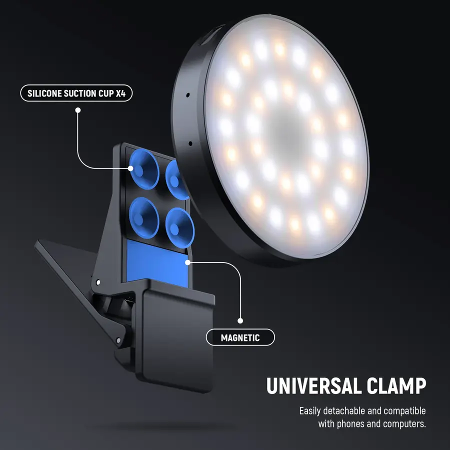 NEEWER ENTRY LEVEL VERSION NL32R Magnetic Selfie Light