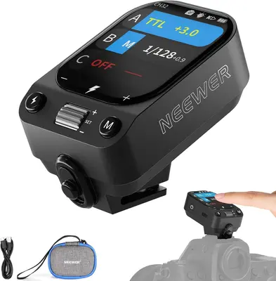 NEEWER QZ TTL Wireless Flash Trigger Transmitter