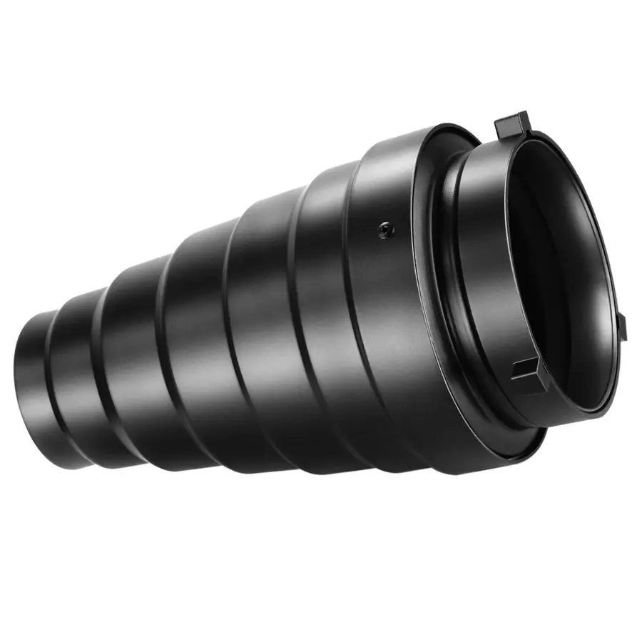 NEEWER NK-NALTP Aluminium Alloy Conical Snoot Kit with Honeycomb Grid