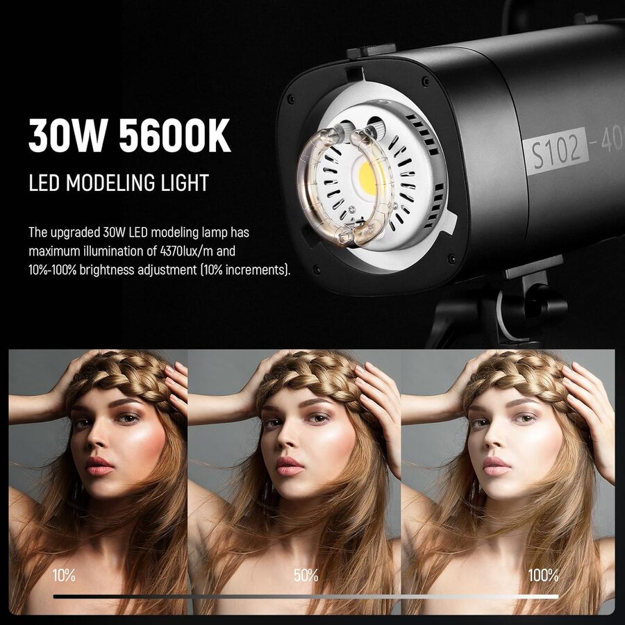 NEEWER 2 Pack S102-400W PRO 400Ws